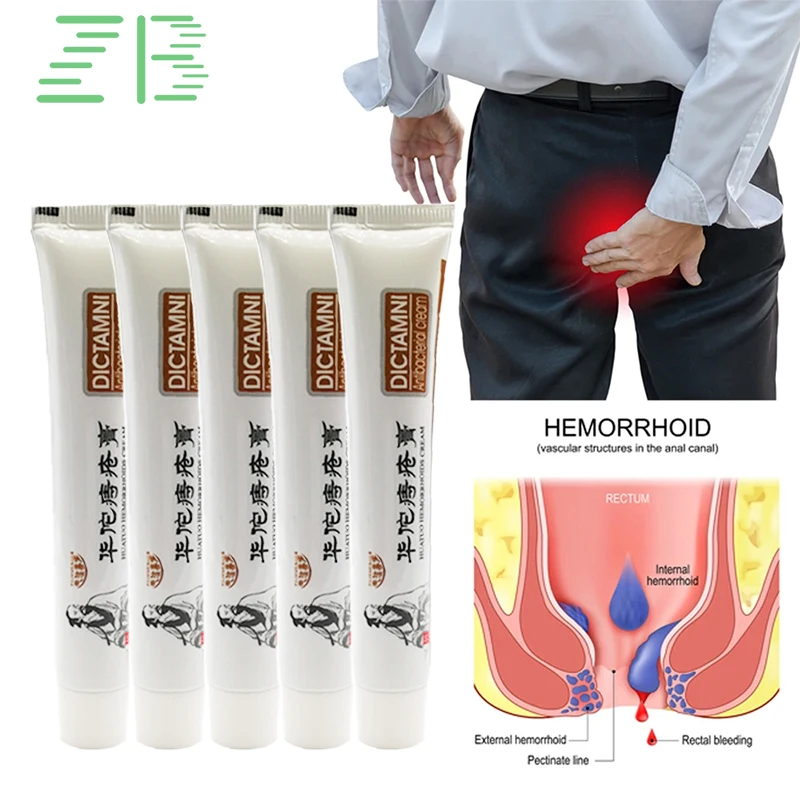 Crema DICTAMNI para hemorroides, pack de 3 unidades